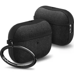 Spigen Airpods Pro|Etui Airpods-Etui Urban Fit Apple Airpods Pro 1 / 2 Black Case