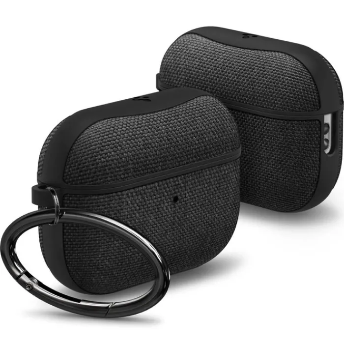 Spigen Airpods Pro|Etui Airpods-Etui Urban Fit Apple Airpods Pro 1 / 2 Black Case