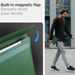 Spigen Inne-Etui VALENTINUS SLEEVE LAPTOP 15-16 JEJU GREEN Case