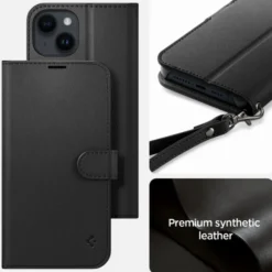 Spigen Apple|Iphone 14-Etui Wallet S iPhone 14 Black Case