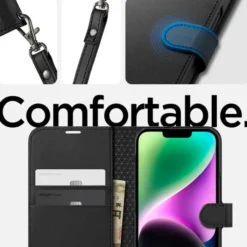 Spigen Apple|Iphone 14-Etui Wallet S iPhone 14 Black Case