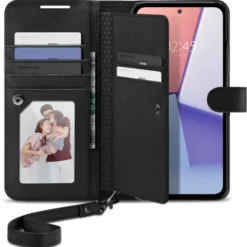Spigen Samsung|Galaxy A54-Etui Wallet ”s” Plus Galaxy A54 5G Black