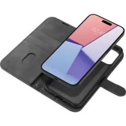 Spigen Na Szyję|Etui Uniwersalne-Etui Wallet ”s” Pro iPhone 15 Pro Black Case