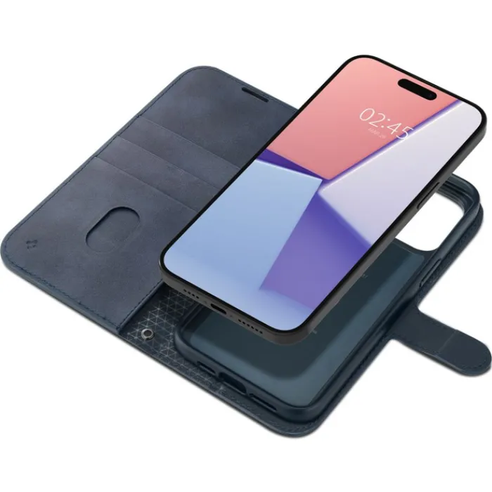 Spigen Na Szyję|Etui Uniwersalne-Etui Wallet ”s” Pro Iphone 15 Pro Max Navy