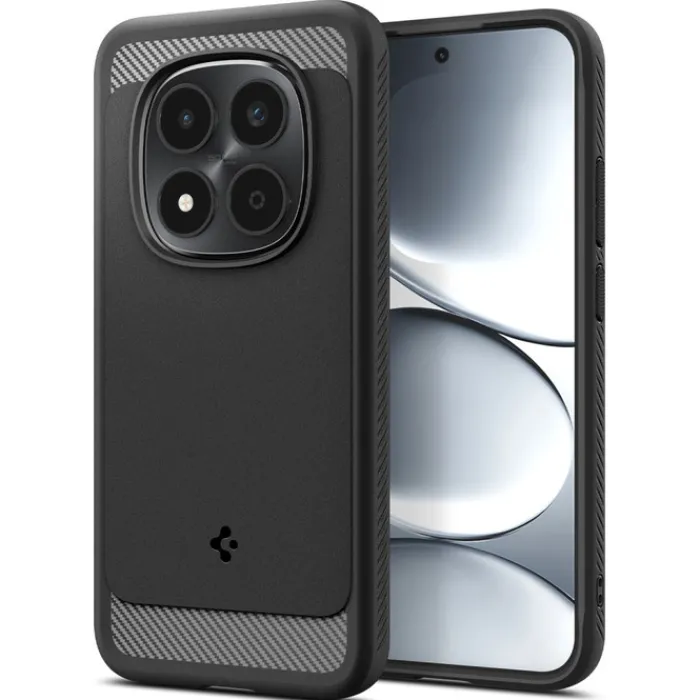 Spigen Xiaomi|Redmi Note 15 Pro 5G-ETUI XIAOMI REDMI NOTE 15 PRO 5G RUGGED ARMOR MATTE BLACK