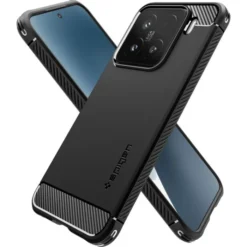 Spigen Xiaomi|15-ETUI XIAOMI 15 RUGGED ARMOR MATOWE CZARNE