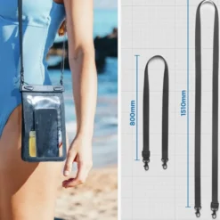 Spigen Inne|Etui Wodoszczelne-ETUI WODOODPORNE A603 UNIWERSALNE WATERPROOF CASE CZARNE