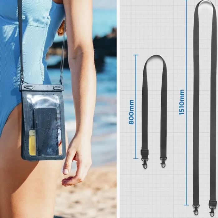 Spigen Inne|Etui Wodoszczelne-ETUI WODOODPORNE A603 UNIWERSALNE WATERPROOF CASE CZARNE