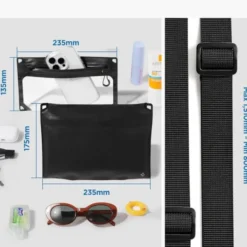 Spigen Inne|Etui Wodoszczelne-ETUI WODOSZCZELNE A640 UNIVERSAL WATERPROOF CASE CROSSBAG BLACK