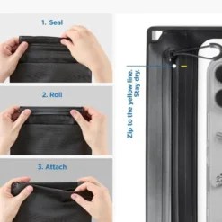 Spigen Inne|Etui Wodoszczelne-ETUI WODOSZCZELNE A640 UNIVERSAL WATERPROOF CASE CROSSBAG BLACK