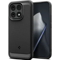 Spigen Xiaomi|15T-ETUI XIAOMI 15T RUGGED ARMOR MATOWE CZARNE
