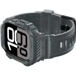 Spigen Apple Watch 11 46Mm|Apple-ETUI Z PASKIEM APPLE WATCH 11 46MM RUGGED ARMOR PRO 2 DARK GRAY