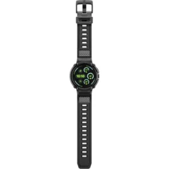 Spigen Google-ETUI Z PASKIEM GOOGLE PIXEL WATCH 4 41MM RUGGED ARMOR PRO + STAND MATTE BLACK