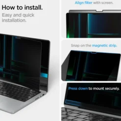 Spigen Macbook Pro 16|Macbook-FILTR PRYWATYZUJĄCY MACBOOK PRO 16