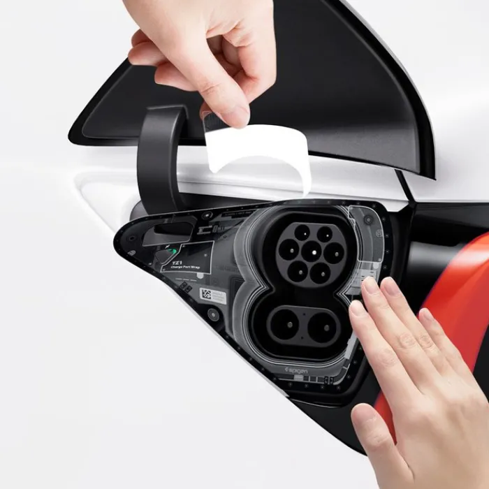 Spigen Tesla-FOLIA OCHRONNA TESLA MODEL Y 3 CHARGE PORT WRAP ZERO ONE
