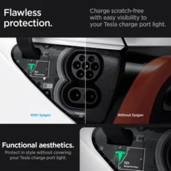 Spigen Tesla-FOLIA OCHRONNA TESLA MODEL Y 3 CHARGE PORT WRAP ZERO ONE