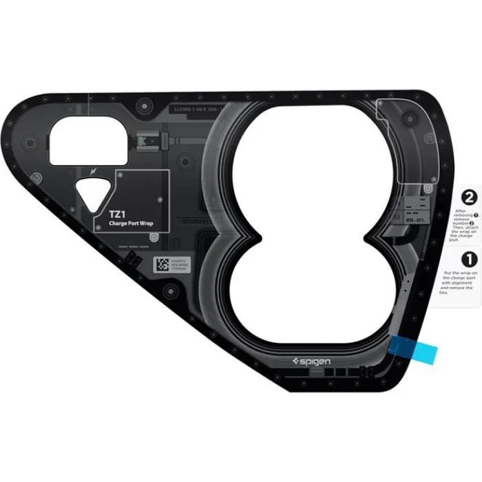 Spigen Tesla-FOLIA OCHRONNA TESLA MODEL Y 3 CHARGE PORT WRAP ZERO ONE