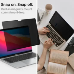 Spigen Macbook Air 13|Macbook-FOLIA PRYWATYZUJĄCA MACBOOK AIR 13 M2 / M3 / M4 / 2023-2025 SAFE VIEW