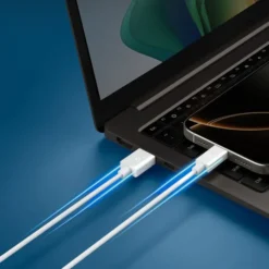 Spigen Kable-KABEL USB-C EB6020AC ESSENTIAL 60W 200CM BIAŁY