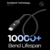 Spigen Kable-KABEL USB-C EB10010CCA ESSENTIAL 100W 100CM CZARNY