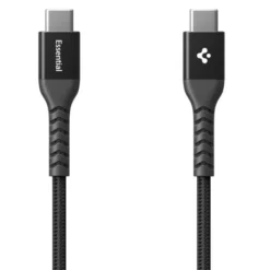 Spigen Kable-KABEL USB-C EB10010CCA ESSENTIAL 100W 100CM CZARNY