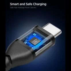 Spigen Kable-KABEL USB-C EB10010CCA ESSENTIAL 100W 100CM CZARNY