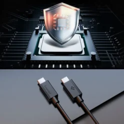 Spigen Kable-KABEL USB-C EB6020CC ESSENTIAL 60W 200CM CZARNY