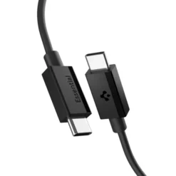 Spigen Kable-KABEL USB-C EB6020CC ESSENTIAL 60W 200CM CZARNY