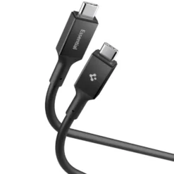 Spigen Kable-KABEL USB-C EB10020CC ESSENTIAL 100W 200CM CZARNY