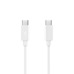 Spigen Kable-KABEL USB-C EB6020CC ESSENTIAL 60W 200CM BIAŁY