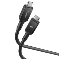 Spigen Kable-KABEL USB-C EB24012CC ESSENTIAL 240W 120CM CZARNY