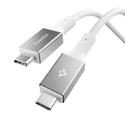 Spigen Kable-KABEL USB-C EB24015CC ESSENTIAL 240W 150CM BIAŁY