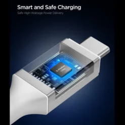 Spigen Kable-KABEL USB-C EB24012CC ESSENTIAL 240W 120CM BIAŁY