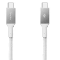 Spigen Kable-KABEL USB-C EB10010CC ESSENTIAL 100W 100CM BIAŁY
