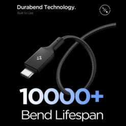 Spigen Kable-KABEL USB-C EB24015CC ESSENTIAL 240W 150CM CZARNY