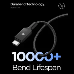 Spigen Kable-KABEL USB-C EB10015CC ESSENTIAL 100W 150CM CZARNY