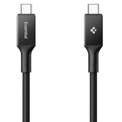 Spigen Kable-KABEL USB-C EB10015CC ESSENTIAL 100W 150CM CZARNY