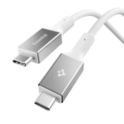 Spigen Kable-KABEL USB-C EB10015CC ESSENTIAL 100W 150CM BIAŁY