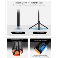 Spigen Selfie Stick-KIJEK SELFIE S582W BLUETOOTH STATYW CZARNY