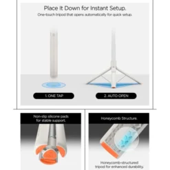 Spigen Selfie Stick-KIJEK SELFIE S582W BLUETOOTH STATYW BEŻOWY