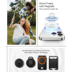 Spigen Selfie Stick-KIJEK SELFIE S582W BLUETOOTH STATYW BEŻOWY