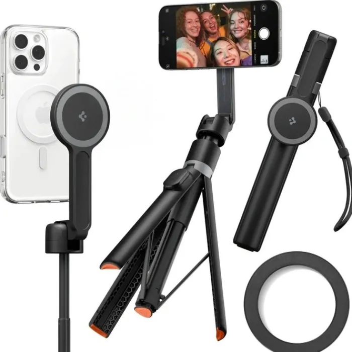 Spigen Selfie Stick-KIJEK SELFIE S581W MAGSAFE BLUETOOTH SELFIE STICK TRIPOD BLACK