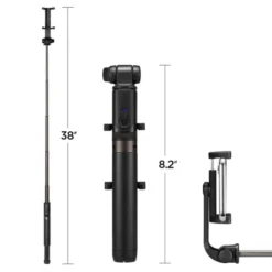 Spigen Selfie Stick-Kijek selfie Statyw S540w Wireless Selfie Stick Tripod Black