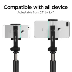 Spigen Selfie Stick-Kijek selfie Statyw S540w Wireless Selfie Stick Tripod Black