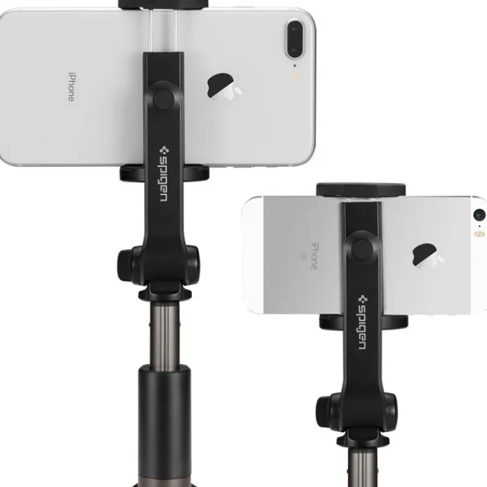 Spigen Selfie Stick-Kijek selfie Statyw S540w Wireless Selfie Stick Tripod Black