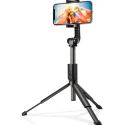 Spigen Selfie Stick-Kijek selfie Statyw S540w Wireless Selfie Stick Tripod Black