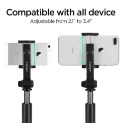 Spigen Selfie Stick-Kijek selfie Statyw S540w Wireless Selfie Stick Tripod Black