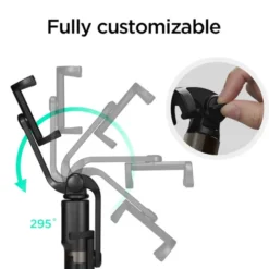 Spigen Selfie Stick-Kijek selfie Statyw S540w Wireless Selfie Stick Tripod Black