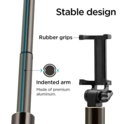 Spigen Selfie Stick-Kijek Selfie Stick S530w Bluetooth Czarny