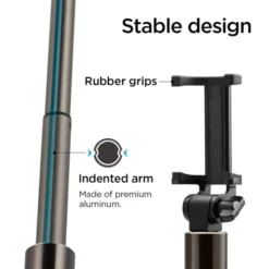 Spigen Selfie Stick-Kijek Selfie Stick S530w Bluetooth Czarny